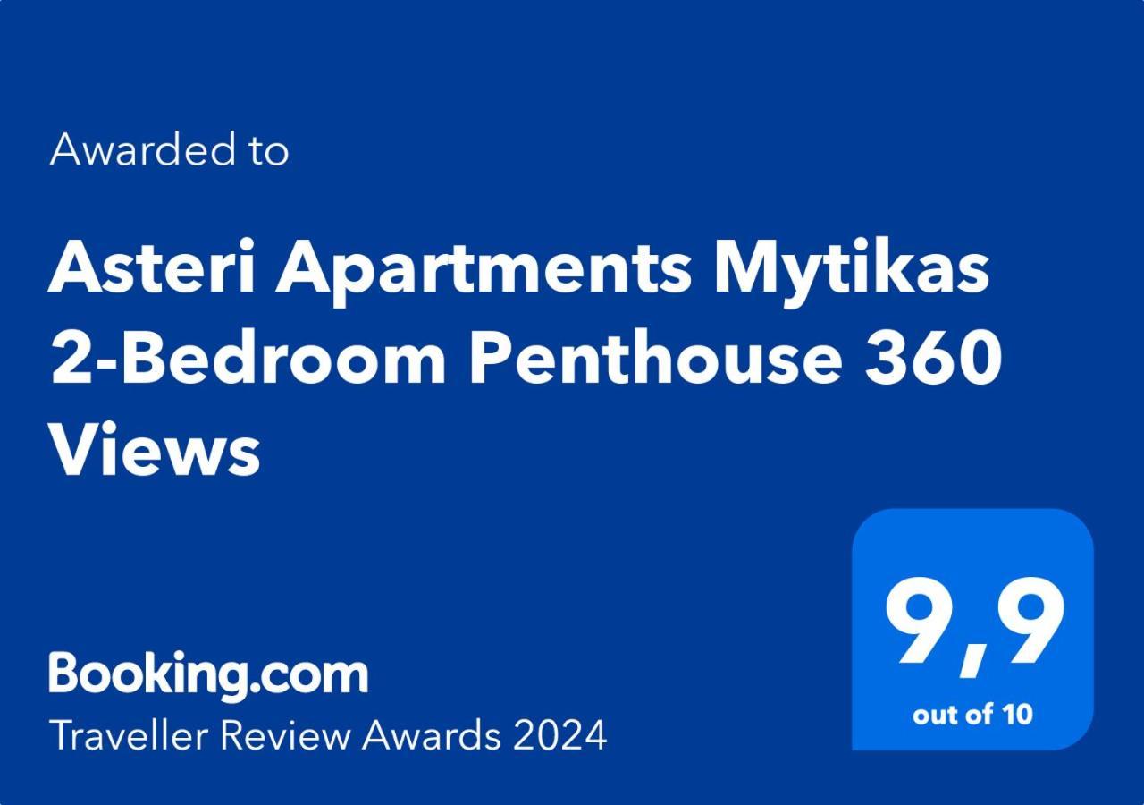 Asteri Apartments Mytikas 2-Bedroom Penthouse 360 Views Екстериор снимка